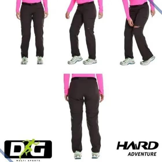 Calça-bermuda Técnica Hard Bio Trekking Uv50+ Feminina