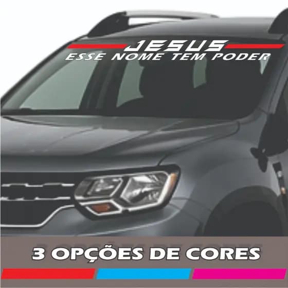 Adesivo para Carro Adesivo Carro Adesivo Automotivo Adesivo Parabrisa Carro Adesivo Evangélico