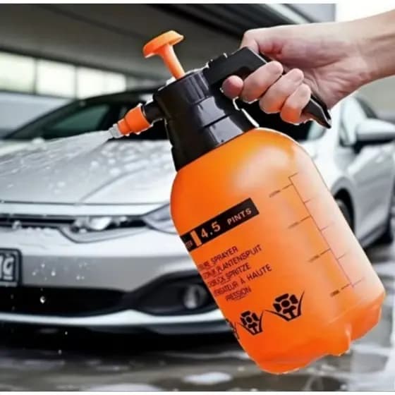 Pulverizador Spray Alta Pressão com Trava Jardinagem Borrifador Multiuso plantas limpeza