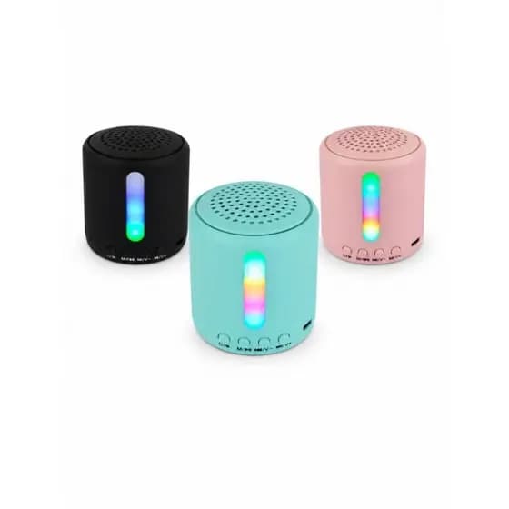 Caixa de Bluetooth 10w portátil USB SD RGB praia parque lazer casa ALTOMEX