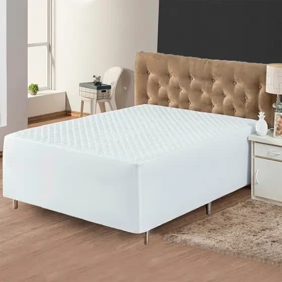 Capa Protetor de Colchão Box Casal Queen Matelado Impermeável Para Colchão Conjugado 01 Peça