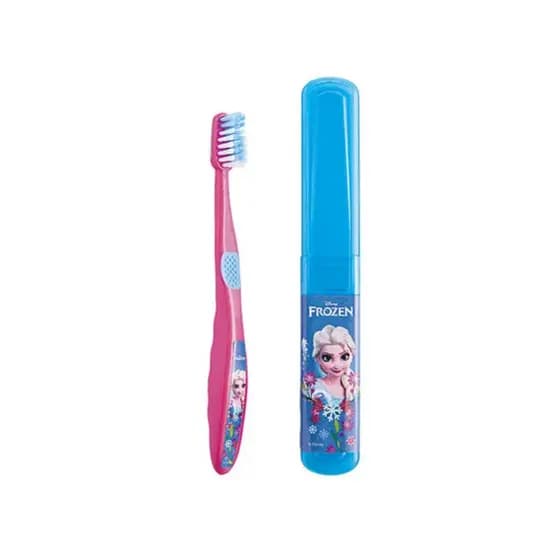 Escova De Dentes Com Estojo Frozen