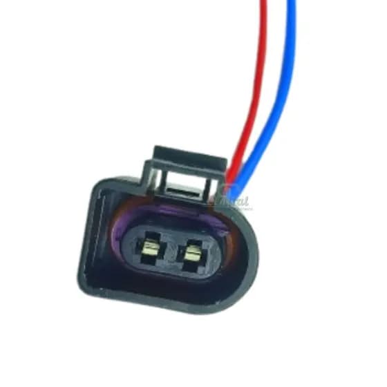 Chicote Soquete Conector Plug Alternador Farol de Milha Gol GIII G3 Farol Auxiliar Arteb Scania Tapa Sol Pisca do FH