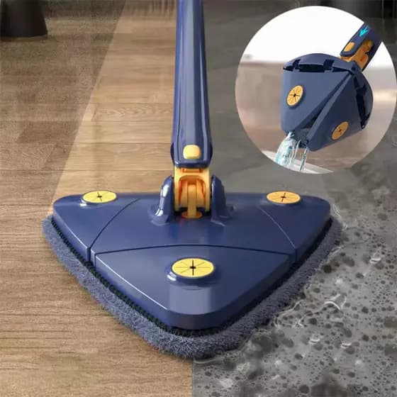 Esfregao Rodo Limpeza Triangulo Mop Giratorio 360° Rodo Sortido