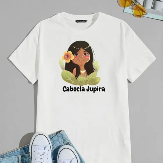 Camiseta Caboclas da Jurema sagrada Umbanda e candomblé