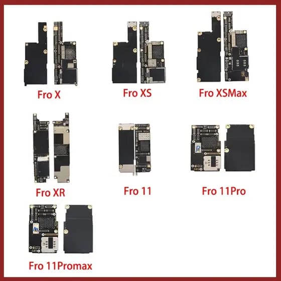Placa Danificada Sem NAND Para iPhone X XR XS 11 12 Pro Max Prática Manual Má-Mãe Desmontagem Treinamento De Habilidade