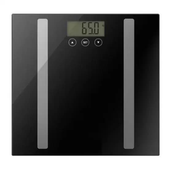 Balança Digital Nech Para Peso Corporal de Diagnostico / Suporta Até 180KG / Bluetooth - Preto