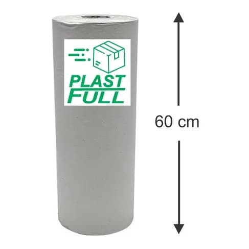 Bobina Papel Jornal 60 CM x 50 Mts - Embalar Proteger Rechear Caixas Envelopamento