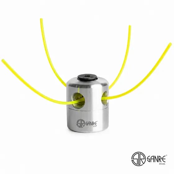 Carretel Alumínio Roçadeira Nylon Fixo M1 25,4mm - Sanre Brasil