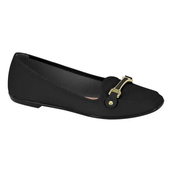 Sapato Mocassim Loafer Feminino Moleca Sapatilhas Conforto