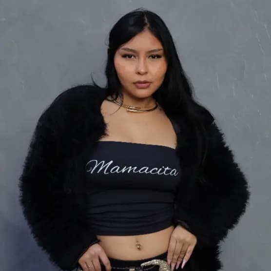 Tube Top Poliamida Mamacita Y2K Tee Look Girl