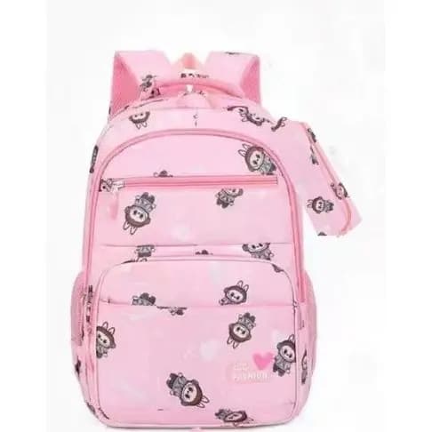 Mochila para meninas adolescentes, Kawaii, lindas mochilas escolares com estojo
