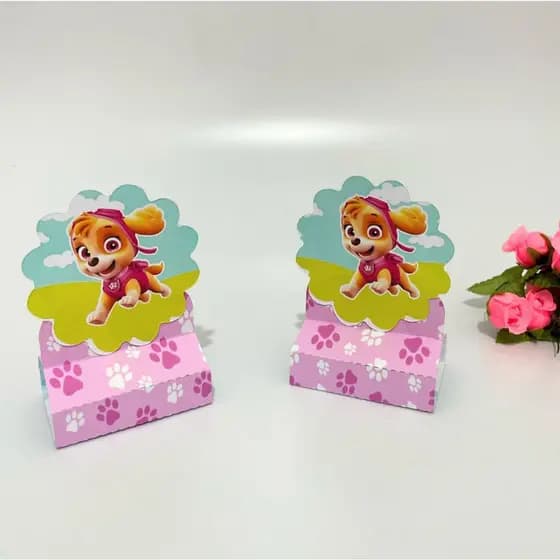 PORTA BIS DUPLO TODOS OS TEMAS Lembrancinhas - Aniversário - Caixinhas Personalizadas - Papelari