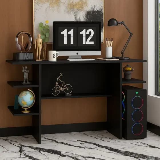 Mesa Gamer Escrivaninha para Estudo, Computador e Notebook