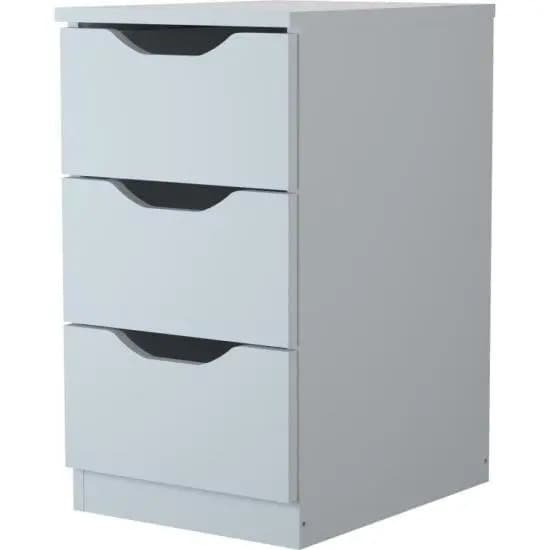 Gaveteiro 3 Gavetas Multivisão Branco 20kg
