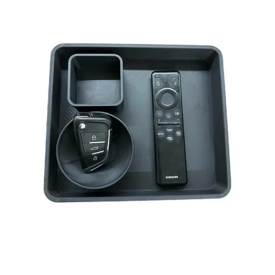 Organizador de Mesa Multifuncional em Impressão 3D – Porta-Chaves, Controle e Acessórios