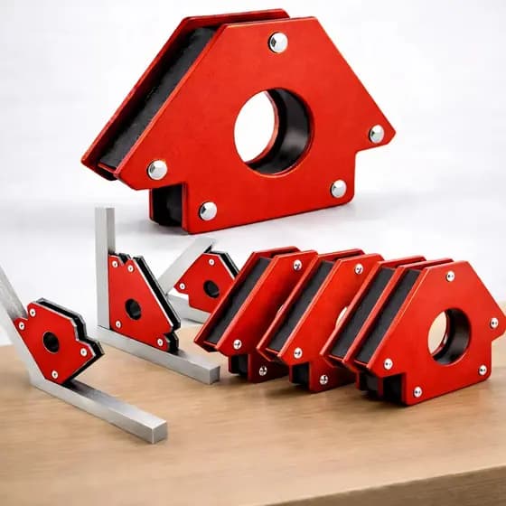 Esquadros Magnético Para Soldador Metálico Suporte De Ima Para Soldador 12 Kg Ferramenta Serralheiro 45 90 135 Graus