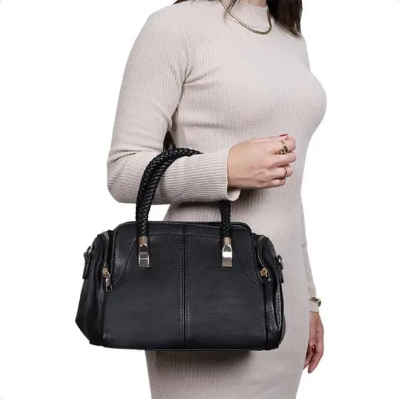 Bolsa Feminina Luxuosa Tira Colo Alça Transversal Baú Ombro Presente Dia Das Mães