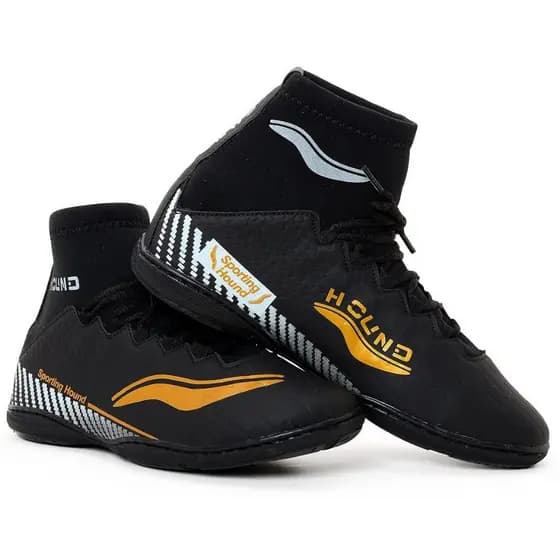 Chuteira Futsal Sporting Hound Antiderrapante chuteira cano alto Unissex