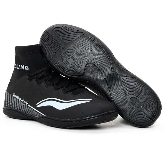 Chuteira Futsal Masculino/Feminino Solado Costurado Reforçado Sporting Hound Original Quadra