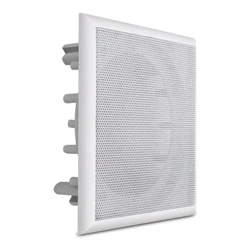 Tela Arandela Quadrada Branca 5 Polegadas Para Teto De Gesso Sanca