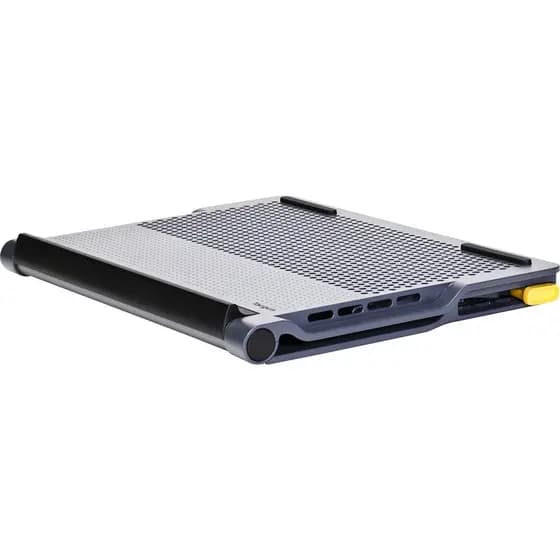 Cooler Targus para Notebooks 17 Inclinação Ajustável e Ventilador Duplo + HUB 4 Portas USB-A - AWE81US