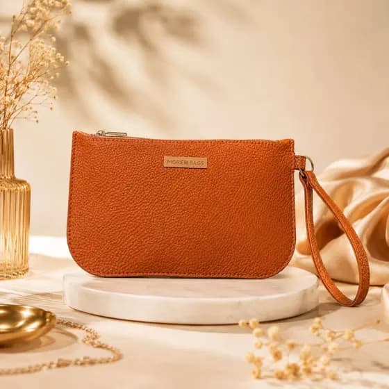 Bolsa Feminina Clutch Necessere Carteira de Mão Porta Celular Porta Cartões Alça de Pulso Reforçada Elegante