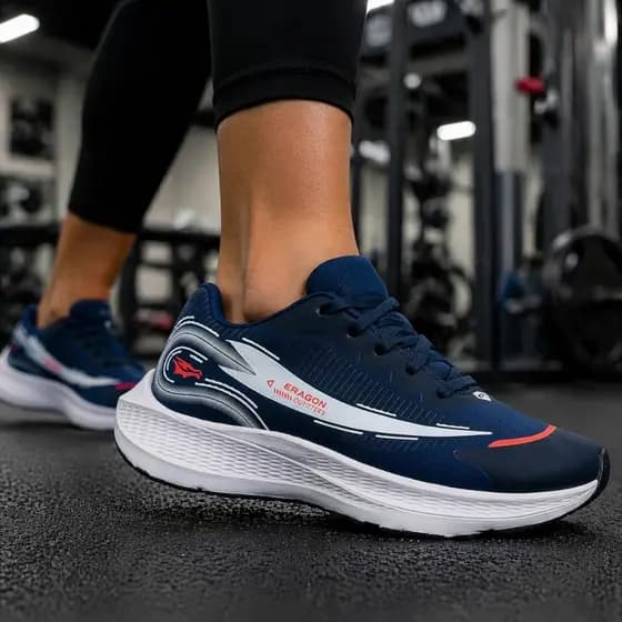 Tênis Feminino Esportivo Running Academia Caminhada Leve Confortável Treino Fitness Casual Dia a Dia