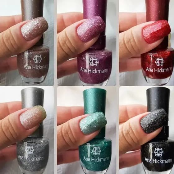 Esmalte Ana Hickmann Coleção Poder dos Diamantes Glitter 9ml