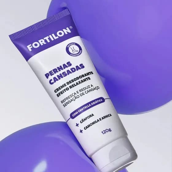 Creme Fortilon Dailus Pernas Cansadas Antitranspirante Hidratação Escolha