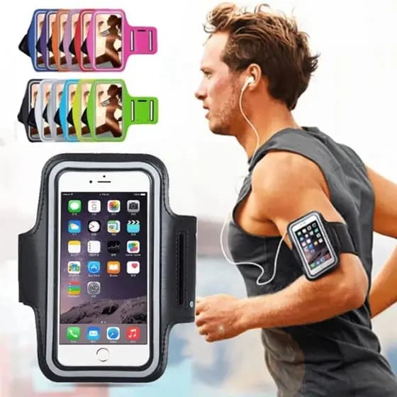 Suporte Braçadeira Porta Celular Braço Corrida E Academia