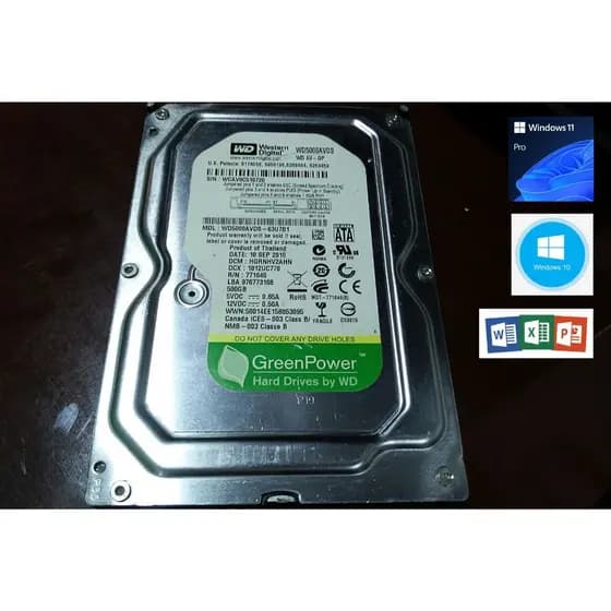 HD de 500GB Western Digital com Windows 10/11 e Pacote Office Inclusos! Oferta Imperdível!