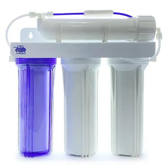 Filtro Osmose Reversa 100gpd 390 L/dia Completo Resina Mb400