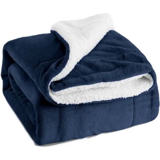 Manta Soft com Sherpa para Bebê Dupla Face