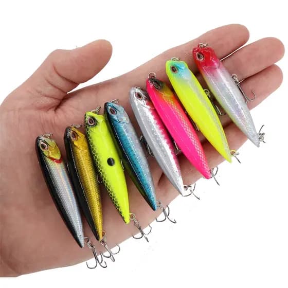 Isca De Pesca 6,5cm 5,6g Lápis Flutuante