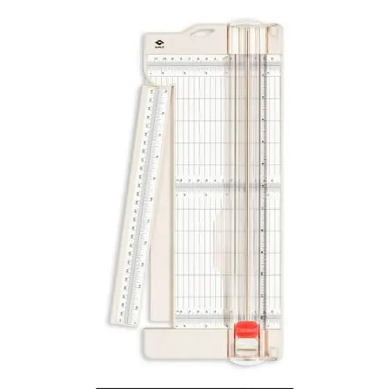 Guilhotina Manual Com Extensor Corte 31cm + Refil 2 Lâminas