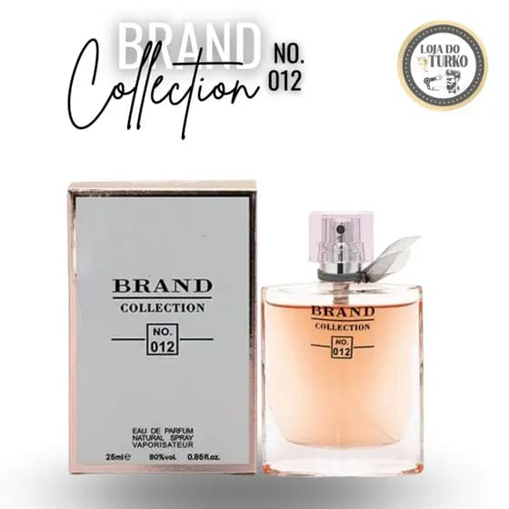 Perfume Feminino Miniatura Brand Collection 012 A Vida é Bela - 25ml