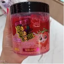 Gelatina Capilar BabaSOUL Morango 500g