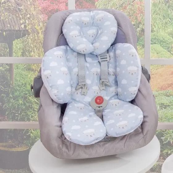 APOIO DE CORPO REDUTOR PARA BEBÊ MENINO 2 PEÇAS