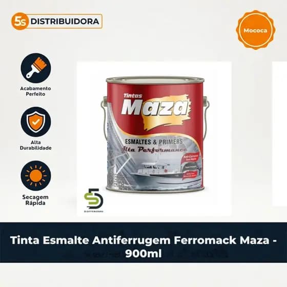 Tinta Esmalte Antiferrugem Ferromack Maza - 900ml