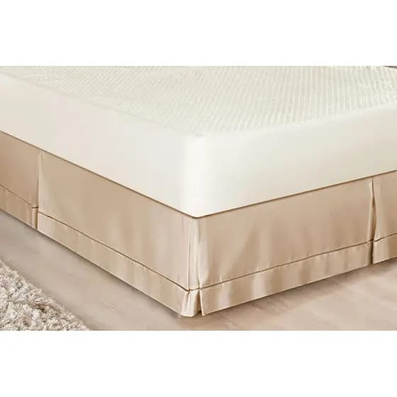 Saia Box para Cama Solteiro 100% Algodão Percal 180 Fios