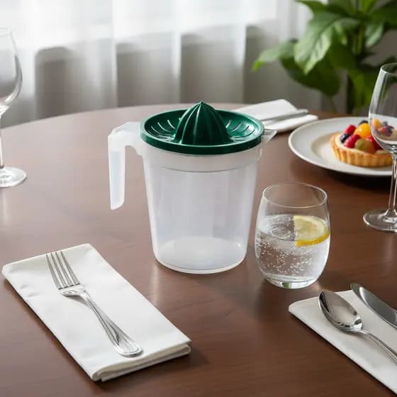 Jarra de Plástico com Espremedor de Frutas 1,8L Colors