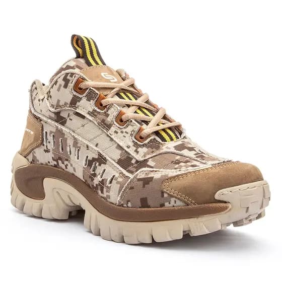 TENIS INTRUDER CAMUFLADO TRABALHO COM CA LAZER TRILHA UNDERSPORTS CONFORTAVEL PALMILHA GEL