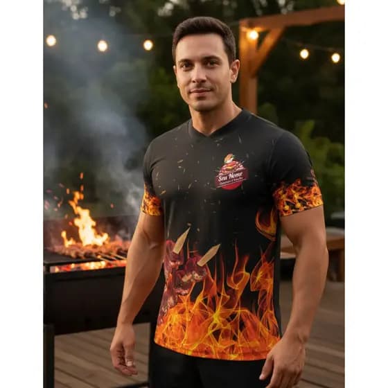 Camiseta Dry Fit Personalizada Com Sua Logo Uniforme Para Empresa Evento Academia Logomarca Estampa