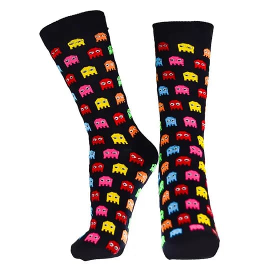 Meias fantasminhas pacman