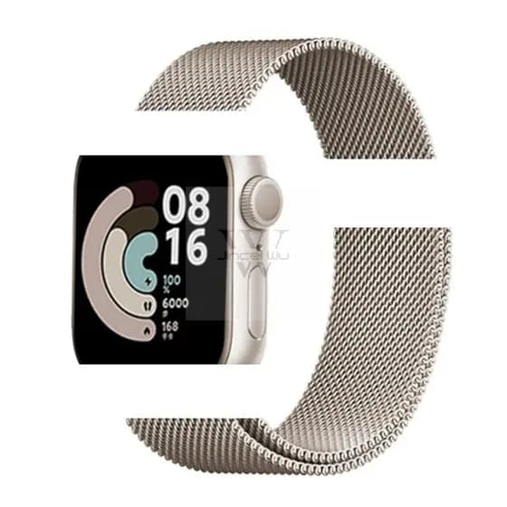 Pulseira Milanês Milanese Metal compatível Apple Watch Series10 ultra 42 44 41 45 46 49 mm Relógio Smartwatch-Aço-METAL