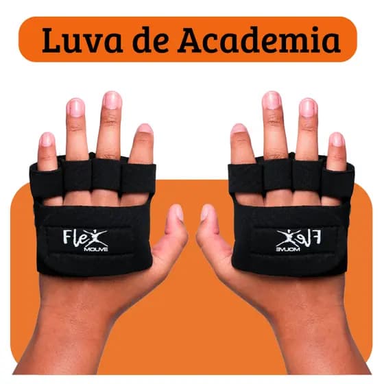 Luva Academia Musculação e Crossfit Par De Luvas Treino Neoprene Fitness Bike Expedição