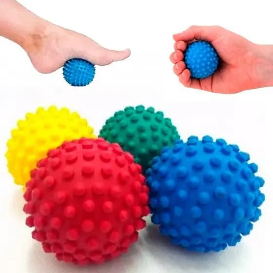 Bolinha Cravinho P/ Exercicios Fisio Massagem Fortalecimento Muscular Pet