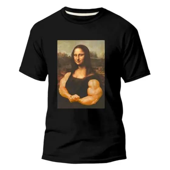 Camisa Camiseta Monaliza Maromba Treino Academia Sport Camisa Estampado Algodão Envio Rápido