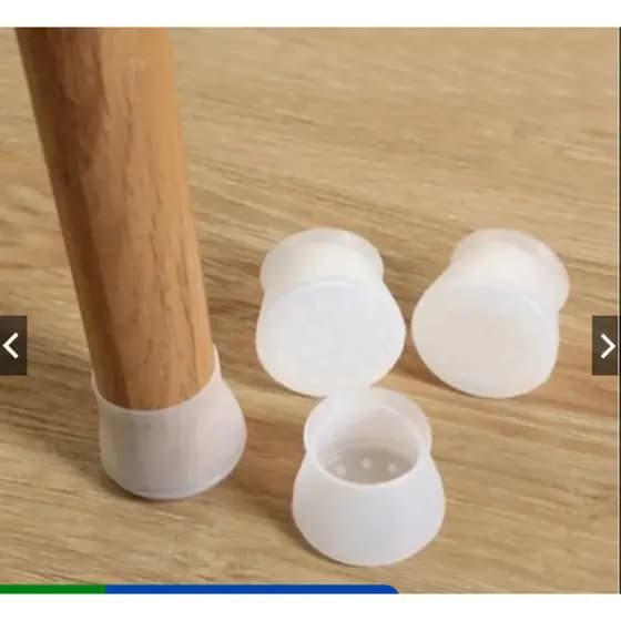 Kit 8\12\16Protetor Pé de Cadeira Mesa Pezinho Móveis Silicone - Clink